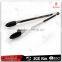 Plastic silicone kitchen utensil food tong