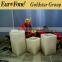 remote control Flameless wax candle/Real Wax LED Round Pillar Candle