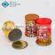 Snack Use and Air Proof Cardboard Tin