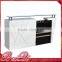 Nice design salon furniture MDF cash counter check out counter receiption desk for barber shop