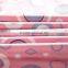 50% Cotton 50% Polyester 180TC Pigment Printing Pink Round Design for Bedding Set