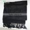 Large Size Pure Shawl With Fringe BambooThrow Blanket