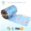 Customized design CMYK printed film roll for auto making bags for food