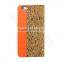 Stylish Natural Real Wood Flip Leather Case For IPhone6/6S