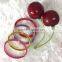 2016 new oval split metal rings