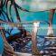 Garden furniture Outdoor Metal Aluminum Dining Table Chair