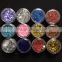Beautful Nail Sequin Glitter nail art kit 1 set 12 Color 3D Nail Art Decoration Nail Art Bottle Tip Set