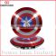 AK-06 New Arrival Cool Portable Power Bank 5000mAh The Avengers Captain America Shield Charger Mobile Power bank