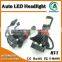 12~24V CREE LED headlight 1800LM H11