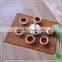 Handmade solid wood coaster customized design