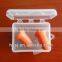 2016 PU foam bell shaped ear plugs soundproof ear plugs (SNR:33db) hearing protection ear plugs noise clips