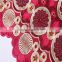 2016 New arrival organza lace fabric gold african lace / swiss lace voile stones / swiss cotton lace fabric                        
                                                Quality Choice