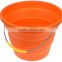 7L collapsible silicone rubber bucket