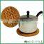 Round Bamboo pot holder