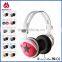 cheap promotional headset red color headphones