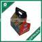 CUSTOMIZED WINE SHIPPING BOX 6 BEER PACK BOX GLOSSY PRINTING 6 WINE PACK BOX