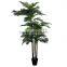 good looking 3 trunks artificial palm tree, real touch palm leaf