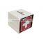 High-end custom logo cardboard watch storage box , single watch packgaging box