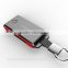 New creative mini size custom logo branded 1500mAh aluminium materal portable keychain power bank                        
                                                                                Supplier's Choice