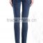 Wholesale china girls denim biker jeans trousers new model slim fit good wash jeans pants for women