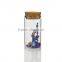 37*70mm Small Bottles Transparent Mini Glass Jars with Cork Stoppers Top