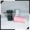 Black cylindrical shape plastic nail polish bottle cap