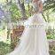 Popular Sale Chiffon Dress Patterns Cowl Neck Ankle Length Wedding Dresses