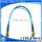 Wholesale RG402 RF Pigtail jumper coaxial cable RF-SMA male to RP-SMA male plug LOW LOSS cable 10CM