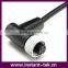 INST M12 installable 90 degree waterproof connector