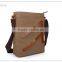customized fashionable Europe and America canvas bag China supplier messenger bag with zipper