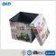 Beautiful Design Faux Leather Ottoman Storage Box