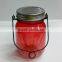 Wedding gift battery powered hanging decorative led red flicker lamp
