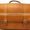 Promotinal cheap price leather laptop bag