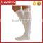 C03-7 Custom Open knee high Knitted Lace Boot Socks with Crochet Lace Trim and Buttons Ruffled Boot Socks