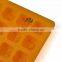 Hot selling Alphabet names chocolate mould engraving tray decoration