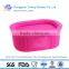 2016 Silicone Recyclable Lunch Box / Fruit Box, Lunch Box With Lid