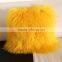 ALICEFUR Custom Size Real Mogolian Sheep Fur Pillow Case
