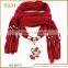 Factory supplier newest strong packing beads scarf with good offer