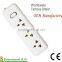 3-6 Ways 20A 110-240V Universal Extension Sockets Outlet
