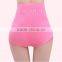 High Wasit Lady Cotton Underwear Short Pants Big Size Pure Color