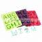 26 Chocolate Molds Ice Cube Tray Silicone Alphabet Letter Number Mold Cake Decorating Chocolate Mold Mat cupcake mold