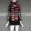 Europen popular ladies Colourful fashion fox fur collar