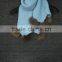 New Style Raccoon Fur Pom Pom Children Knit Scarf Knitted Wool Scarf