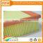 Orange PU frame Yellow wood pulp paper air filter element 055129620