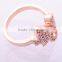 >>>2016 YIWU T&J women fashion Korean style rings gold plated fish rhinestone crystal rings for lady/