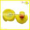 Weighted and well sealed yellow plastic duck for race event