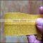 NO.5 Closed end pellet bagging used sparking yellow zipper