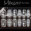 New fashion lace style self adhensive nail sticker decal