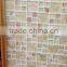 factory direct Golden Square Crystal Glitter Mosaic Tile MD01G