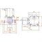 washing machine laundry water solenoid valve control valve sensor sanitary universal engineering magnetic valve